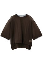 【プレインピープル/PLAIN PEOPLE】のLOSEYクロップドプルオーバー 人気、トレンドファッション・服の通販 founy(ファニー) ファッション Fashion レディースファッション Fashion for Women トップス・カットソー Cut & Sew Tops ニット Knit Tops & Sweaters カジュアルプルオーバー・ニットトップス Pullovers & Knit Tops / Casual Pullovers シアー Sheer, See-Through シンプル Simple, Minimal 夏 Summer 新作・新入荷 New Arrivals / New In thumbnail ブラウン|ID: prp329100004942967 ipo3291000000037100444