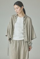【カレンソロジー/Curensology】のリネンミックスドロストシャツ ベージュ|ID: prp329100004942970 ipo3291000000037100468