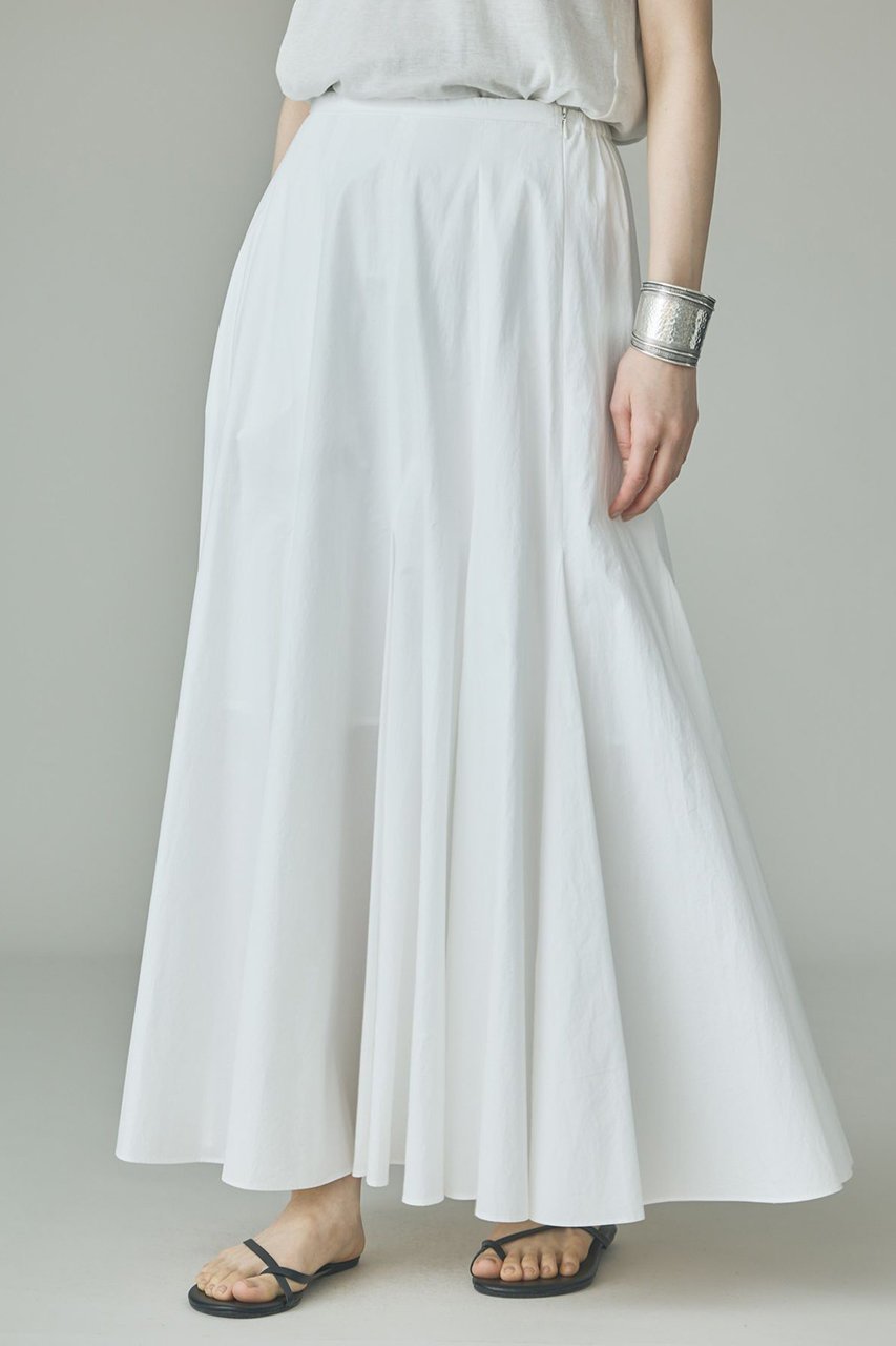 【カレンソロジー/Curensology】のタイプライタースカート 人気、トレンドファッション・服の通販 founy(ファニー) 　ファッション　Fashion　レディースファッション　Fashion for Women　スカート　Skirts　ロングスカート　Long Skirts / Maxi & Midi Skirts　シンプル　Simple, Minimal　タイプライター　Typewriter Fabric, Crisp Cotton　バランス　Balance, Style Balance　マーメイド　Mermaid, Fishtail Silhouette　ロング　Long, Long-Length　ワッシャー　Washer, Crinkled Finish　エレガント 上品　Elegant　新作・新入荷　New Arrivals / New In　 other-1|ID: prp329100004942971 ipo3291000000037100476