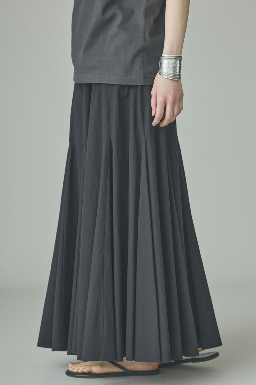 【カレンソロジー/Curensology】のタイプライタースカート 人気、トレンドファッション・服の通販 founy(ファニー) 　ファッション　Fashion　レディースファッション　Fashion for Women　スカート　Skirts　ロングスカート　Long Skirts / Maxi & Midi Skirts　シンプル　Simple, Minimal　タイプライター　Typewriter Fabric, Crisp Cotton　バランス　Balance, Style Balance　マーメイド　Mermaid, Fishtail Silhouette　ロング　Long, Long-Length　ワッシャー　Washer, Crinkled Finish　エレガント 上品　Elegant　新作・新入荷　New Arrivals / New In　other-3|ID: prp329100004942971 ipo3291000000037100480