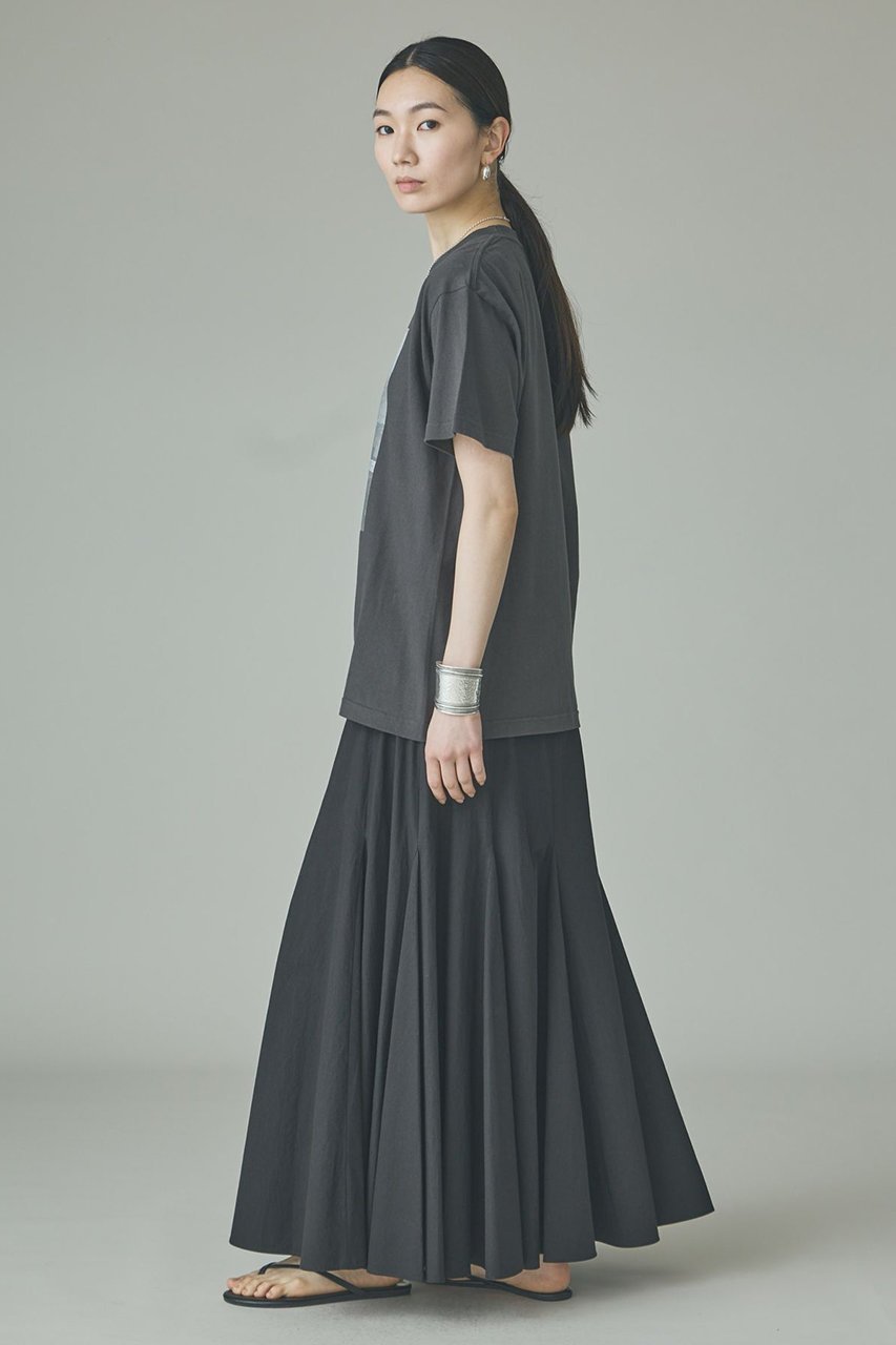 【カレンソロジー/Curensology】のタイプライタースカート 人気、トレンドファッション・服の通販 founy(ファニー) 　ファッション　Fashion　レディースファッション　Fashion for Women　スカート　Skirts　ロングスカート　Long Skirts / Maxi & Midi Skirts　シンプル　Simple, Minimal　タイプライター　Typewriter Fabric, Crisp Cotton　バランス　Balance, Style Balance　マーメイド　Mermaid, Fishtail Silhouette　ロング　Long, Long-Length　ワッシャー　Washer, Crinkled Finish　エレガント 上品　Elegant　新作・新入荷　New Arrivals / New In　other-6|ID: prp329100004942971 ipo3291000000037100483