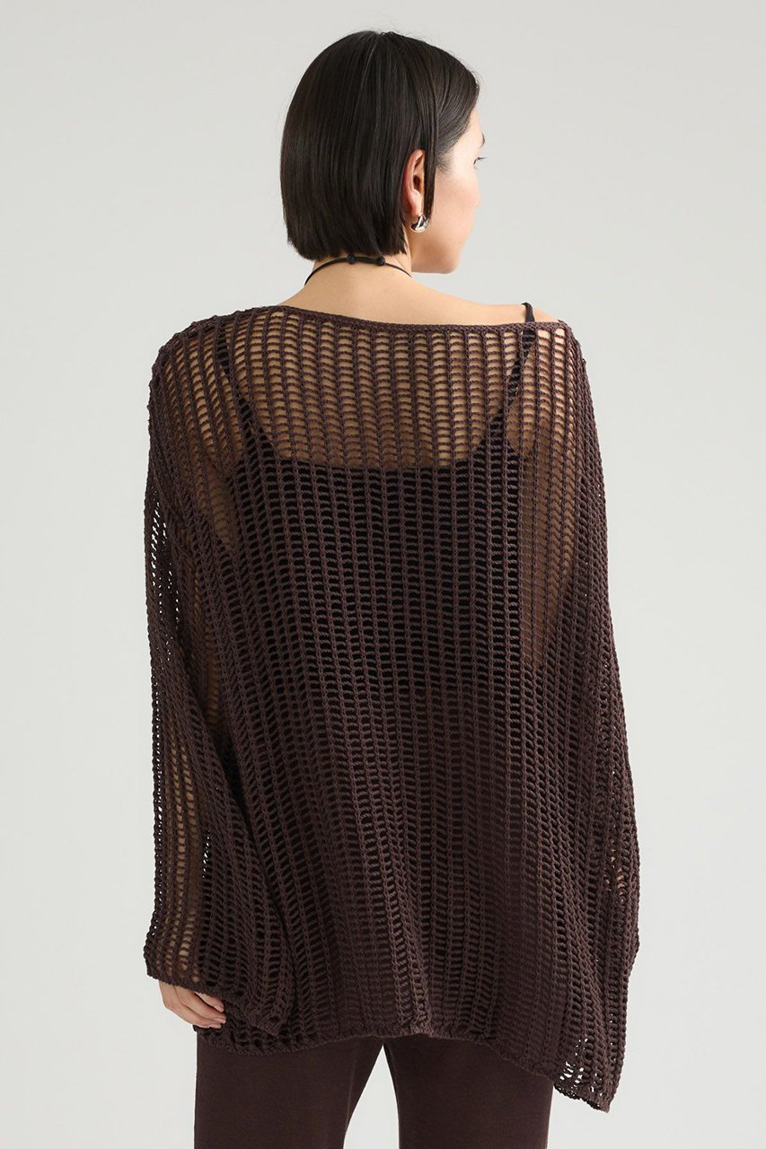 【カオス/Chaos】のコティアコードニットプルオーバー 人気、トレンドファッション・服の通販 founy(ファニー) 　ファッション　Fashion　レディースファッション　Fashion for Women　トップス・カットソー　Cut & Sew Tops　ニット　Knit Tops & Sweaters　カジュアルプルオーバー・ニットトップス　Pullovers & Knit Tops / Casual Pullovers　インナー　Innerwear　メッシュ　Mesh, Net Fabric　夏　Summer　エレガント 上品　Elegant　新作・新入荷　New Arrivals / New In　other-4|ID: prp329100004942976 ipo3291000000037100518