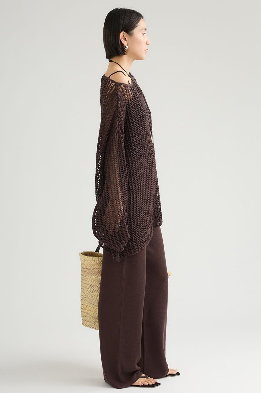 【カオス/Chaos】のコティアコードニットプルオーバー 人気、トレンドファッション・服の通販 founy(ファニー) 　ファッション　Fashion　レディースファッション　Fashion for Women　トップス・カットソー　Cut & Sew Tops　ニット　Knit Tops & Sweaters　カジュアルプルオーバー・ニットトップス　Pullovers & Knit Tops / Casual Pullovers　インナー　Innerwear　メッシュ　Mesh, Net Fabric　夏　Summer　エレガント 上品　Elegant　新作・新入荷　New Arrivals / New In　other-6|ID: prp329100004942976 ipo3291000000037100520