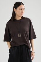 【カオス/Chaos】のエルパソTシャツ 人気、トレンドファッション・服の通販 founy(ファニー) ファッション Fashion レディースファッション Fashion for Women トップス・カットソー Cut & Sew Tops シャツ・ブラウス・オフィスカジュアル Elegant Blouses & Button-Ups ロングTシャツ・Tシャツ Longline T-Shirts & Tees カットソー・ベーシックTシャツ Cut-and-Sewn Tops / Stretch Tees & Basics コンパクト Compact, Small Size ショート Short, Short Length シルケット Silket, Silky Cotton シンプル Simple, Minimal スリーブ Sleeve, Long Sleeve / Short Sleeve ドレープ Drape, Draping Fabric 新作・新入荷 New Arrivals / New In thumbnail ブラウン|ID: prp329100004942978 ipo3291000000037100535