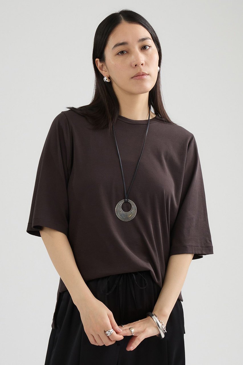 【カオス/Chaos】のエルパソTシャツ 人気、トレンドファッション・服の通販 founy(ファニー) 　ファッション　Fashion　レディースファッション　Fashion for Women　トップス・カットソー　Cut & Sew Tops　シャツ・ブラウス・オフィスカジュアル　Elegant Blouses & Button-Ups　ロングTシャツ・Tシャツ　Longline T-Shirts & Tees　カットソー・ベーシックTシャツ　Cut-and-Sewn Tops / Stretch Tees & Basics　コンパクト　Compact, Small Size　ショート　Short, Short Length　シルケット　Silket, Silky Cotton　シンプル　Simple, Minimal　スリーブ　Sleeve, Long Sleeve / Short Sleeve　ドレープ　Drape, Draping Fabric　新作・新入荷　New Arrivals / New In　other-2|ID: prp329100004942978 ipo3291000000037100536