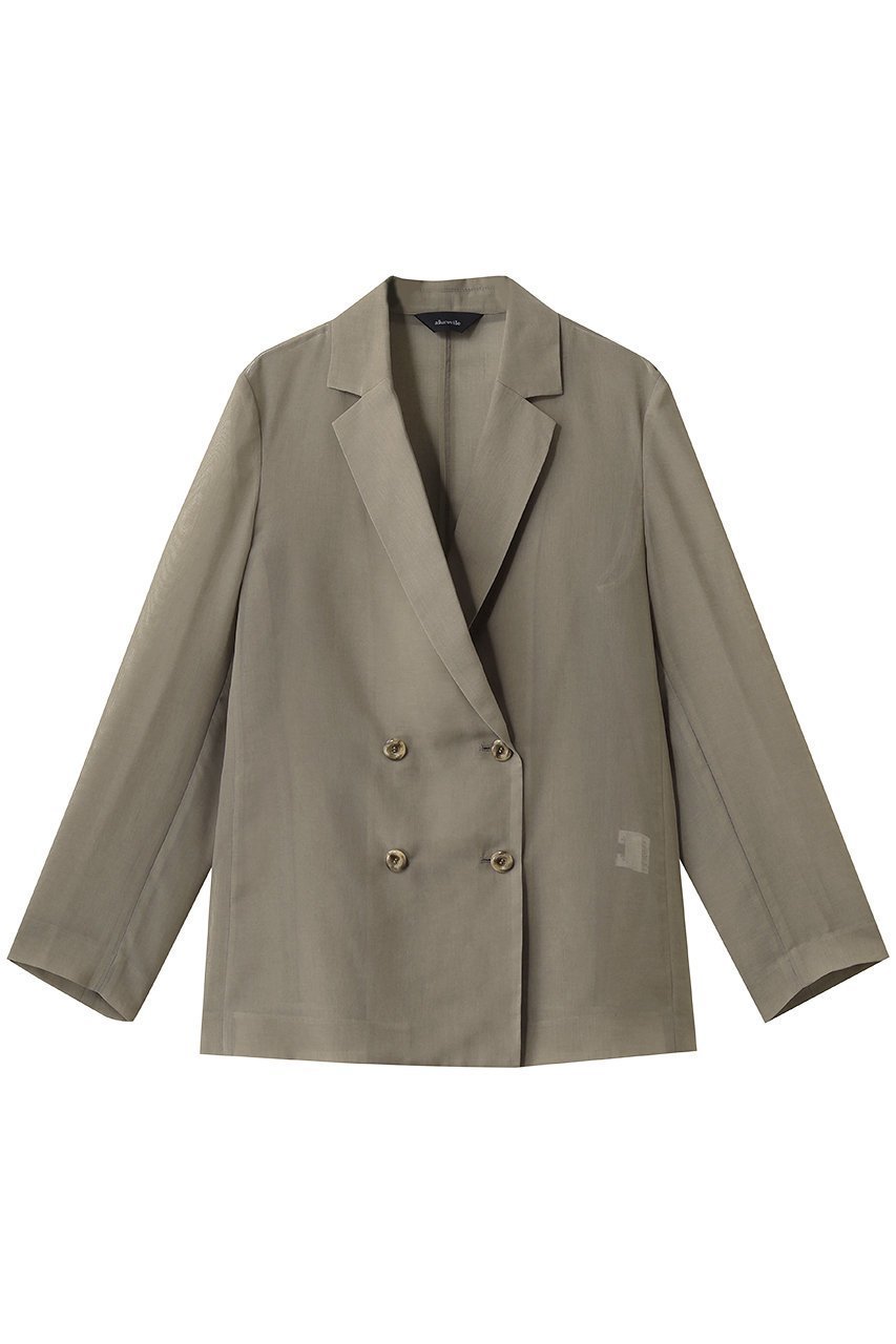 【アルアバイル/allureville】のワルツシアーオーガンジャケット 人気、トレンドファッション・服の通販 founy(ファニー) 　ファッション　Fashion　レディースファッション　Fashion for Women　アウター　Coat / Outerwear Collection　レディースジャケット・軽アウター　Jackets　カッティング　Cutting Detail　キャミワンピース　Cami Dress, Slip Dress　クール　Cool, Chic　シアー　Sheer, See-Through　ジャケット　Jacket, Outerwear　センター　Center, Center Line　タンク　Tank Top, Sleeveless Top　マニッシュ　Mannish, Boyish　ワイド　Wide, Wide Fit　エレガント 上品　Elegant　新作・新入荷　New Arrivals / New In　 other-1|ID: prp329100004942981 ipo3291000000037100557