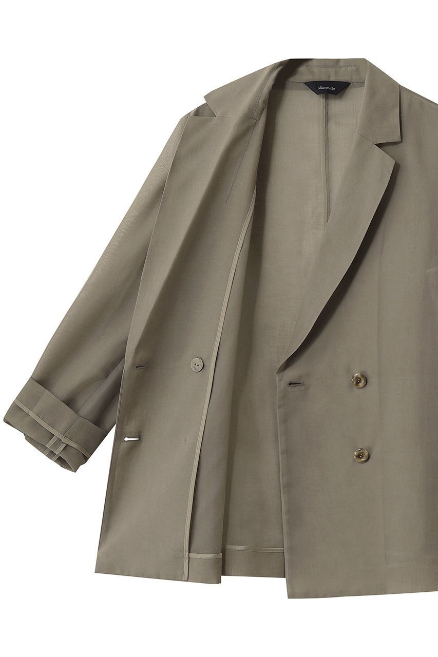 【アルアバイル/allureville】のワルツシアーオーガンジャケット 人気、トレンドファッション・服の通販 founy(ファニー) 　ファッション　Fashion　レディースファッション　Fashion for Women　アウター　Coat / Outerwear Collection　レディースジャケット・軽アウター　Jackets　カッティング　Cutting Detail　キャミワンピース　Cami Dress, Slip Dress　クール　Cool, Chic　シアー　Sheer, See-Through　ジャケット　Jacket, Outerwear　センター　Center, Center Line　タンク　Tank Top, Sleeveless Top　マニッシュ　Mannish, Boyish　ワイド　Wide, Wide Fit　エレガント 上品　Elegant　新作・新入荷　New Arrivals / New In　other-6|ID: prp329100004942981 ipo3291000000037100563