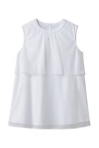 【アナイ/ANAYI】のトリコットオーガンレイヤードプルオーバー 人気、トレンドファッション・服の通販 founy(ファニー) ファッション Fashion レディースファッション Fashion for Women トップス・カットソー Cut & Sew Tops キャミソール&ノースリーブ Camisoles & Sleeveless Tops シャツ・ブラウス・オフィスカジュアル Elegant Blouses & Button-Ups ロングTシャツ・Tシャツ Longline T-Shirts & Tees カジュアルプルオーバー・ニットトップス Pullovers & Knit Tops / Casual Pullovers カットソー・ベーシックTシャツ Cut-and-Sewn Tops / Stretch Tees & Basics なめらか Smooth, Silky Texture インナー Innerwear オーガンジー Organza Fabric キャミソール Camisole, Spaghetti Strap Top シアー Sheer, See-Through ジャケット Jacket, Outerwear タンク Tank Top, Sleeveless Top フリル Frill, Ruffle 夏 Summer 新作・新入荷 New Arrivals / New In 春 Spring S/S・春夏 SS, Spring/Summer, Warm Season thumbnail ホワイト|ID: prp329100004942986 ipo3291000000037100586