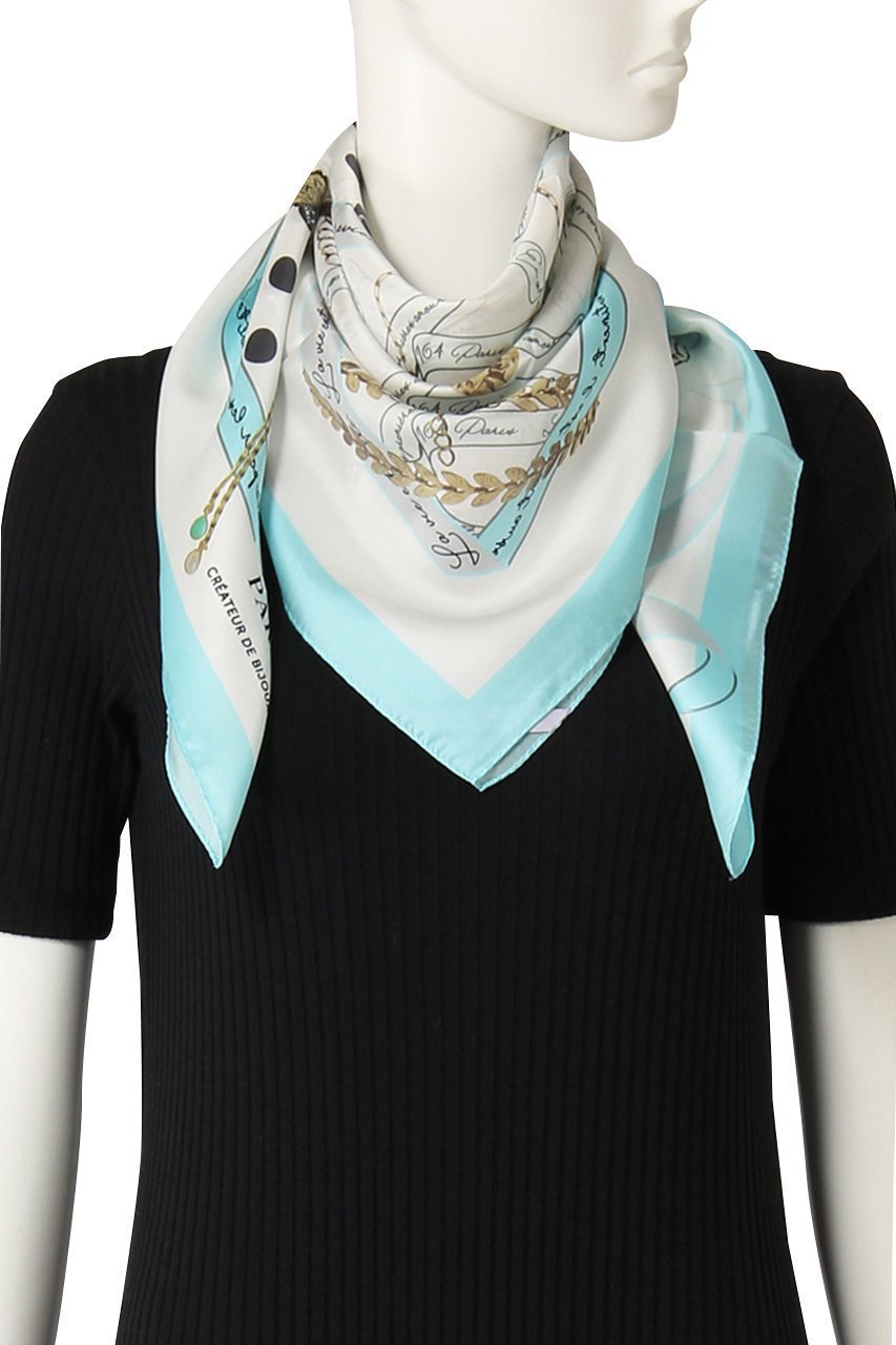 【バイ サン スワサント キャトル パリ/by 164 PARIS】のbijoux スカーフ 人気、トレンドファッション・服の通販 founy(ファニー) 　ファッション　Fashion　レディースファッション　Fashion for Women　ストール　Soft & Warm Scarves　マフラー・スヌード / 冬小物の定番　Scarves & Mufflers　なめらか　Smooth, Silky Texture　シルク　Silk, 100% Silk　ジュエリー　Jewelry, Accessories　スカーフ　Scarf, Neckwear　ストール　Stole, Wrap　ドット　Polka Dot, Dot Pattern　プリント　Print, Printed Pattern　マフラー　Scarf, Muffler　リボン　Ribbon, Bow　再入荷　Restock / Back in Stock　夏　Summer　春　Spring　S/S・春夏　SS, Spring/Summer, Warm Season　other-2|ID: prp329100004942992 ipo3291000000037100641