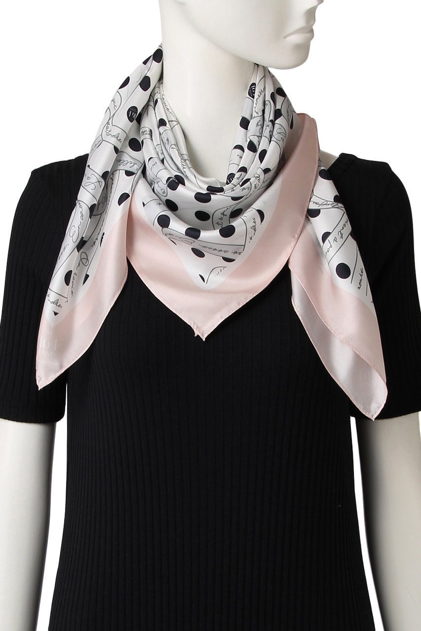 【バイ サン スワサント キャトル パリ/by 164 PARIS】のLE RUBAN スカーフ 人気、トレンドファッション・服の通販 founy(ファニー) 　ファッション　Fashion　レディースファッション　Fashion for Women　ストール　Soft & Warm Scarves　マフラー・スヌード / 冬小物の定番　Scarves & Mufflers　なめらか　Smooth, Silky Texture　ギフト プレゼント　Gift / Present　シルク　Silk, 100% Silk　スカーフ　Scarf, Neckwear　ストール　Stole, Wrap　ドット　Polka Dot, Dot Pattern　プリント　Print, Printed Pattern　ボックス　Boxy, Box Shape　マフラー　Scarf, Muffler　ラグジュアリー　Luxury, Elegant　リボン　Ribbon, Bow　再入荷　Restock / Back in Stock　other-3|ID: prp329100004942993 ipo3291000000037100649