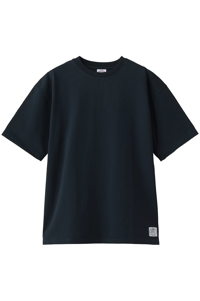 【ブルックス ブラザーズ/Brooks Brothers / MEN】の【MEN】USAコットンジャージー ヘビーウェイト GFロゴラベル Tシャツ インテリア・キッズ・メンズ・レディースファッション・服の通販 founy(ファニー) 　ファッション　Fashion　メンズファッション　Fashion for Men　トップス・カットソー　Cut & Sew Tops　メンズシャツ　Shirts　インナー　Innerwear　ショート　Short, Short Length　ジャケット　Jacket, Outerwear　スリーブ　Sleeve, Long Sleeve / Short Sleeve　新作・新入荷　New Arrivals / New In　ネイビー|ID: prp329100004943003 ipo3291000000037100722