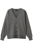 【ブルックス ブラザーズ/Brooks Brothers / MEN】の【MEN】 オンラインストア限定 ギマコットン Vネックカーディガン グレー|ID: prp329100004943004 ipo3291000000037100728