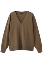【ブルックス ブラザーズ/Brooks Brothers / MEN】の【MEN】 オンラインストア限定 ギマコットン Vネックカーディガン ブラウン|ID: prp329100004943004 ipo3291000000037100729