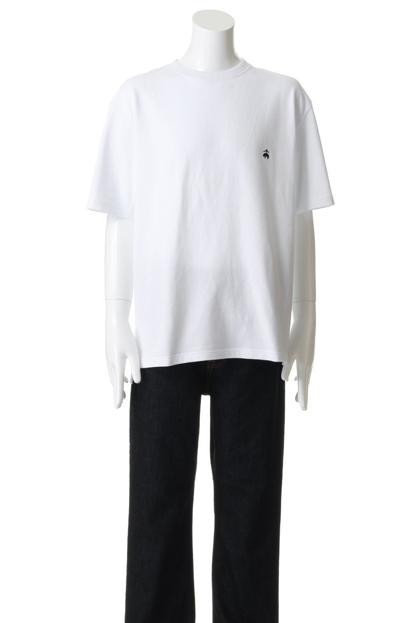 【ブルックス ブラザーズ/Brooks Brothers / MEN】の【MEN】USAコットンピケ GFロゴ ショートスリーブTシャツ 人気、トレンドファッション・服の通販 founy(ファニー) 　ファッション　Fashion　メンズファッション　Fashion for Men　トップス・カットソー　Cut & Sew Tops　メンズシャツ　Shirts　インナー　Innerwear　ショート　Short, Short Length　ジャケット　Jacket, Outerwear　スリーブ　Sleeve, Long Sleeve / Short Sleeve　リラックス　Relax, Relaxed Fit　エレガント 上品　Elegant　人気　Popular, Best Seller　新作・新入荷　New Arrivals / New In　other-2|ID: prp329100004943005 ipo3291000000037100739