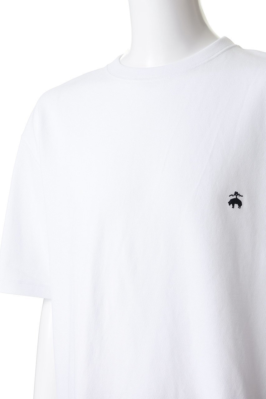 【ブルックス ブラザーズ/Brooks Brothers / MEN】の【MEN】USAコットンピケ GFロゴ ショートスリーブTシャツ 人気、トレンドファッション・服の通販 founy(ファニー) 　ファッション　Fashion　メンズファッション　Fashion for Men　トップス・カットソー　Cut & Sew Tops　メンズシャツ　Shirts　インナー　Innerwear　ショート　Short, Short Length　ジャケット　Jacket, Outerwear　スリーブ　Sleeve, Long Sleeve / Short Sleeve　リラックス　Relax, Relaxed Fit　エレガント 上品　Elegant　人気　Popular, Best Seller　新作・新入荷　New Arrivals / New In　other-5|ID: prp329100004943005 ipo3291000000037100742