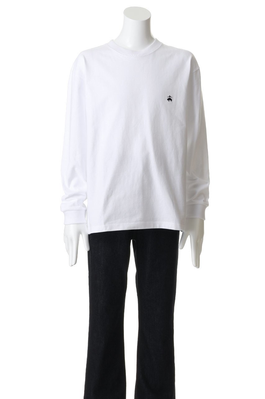 【ブルックス ブラザーズ/Brooks Brothers / MEN】の【MEN】USAコットンジャージー ヘビーウェイト GFロゴ ロングスリーブ Tシャツ 人気、トレンドファッション・服の通販 founy(ファニー) 　ファッション　Fashion　メンズファッション　Fashion for Men　トップス・カットソー　Cut & Sew Tops　メンズシャツ　Shirts　インナー　Innerwear　シンプル　Simple, Minimal　ジャケット　Jacket, Outerwear　スリーブ　Sleeve, Long Sleeve / Short Sleeve　ロング　Long, Long-Length　新作・新入荷　New Arrivals / New In　other-2|ID: prp329100004943007 ipo3291000000037100755