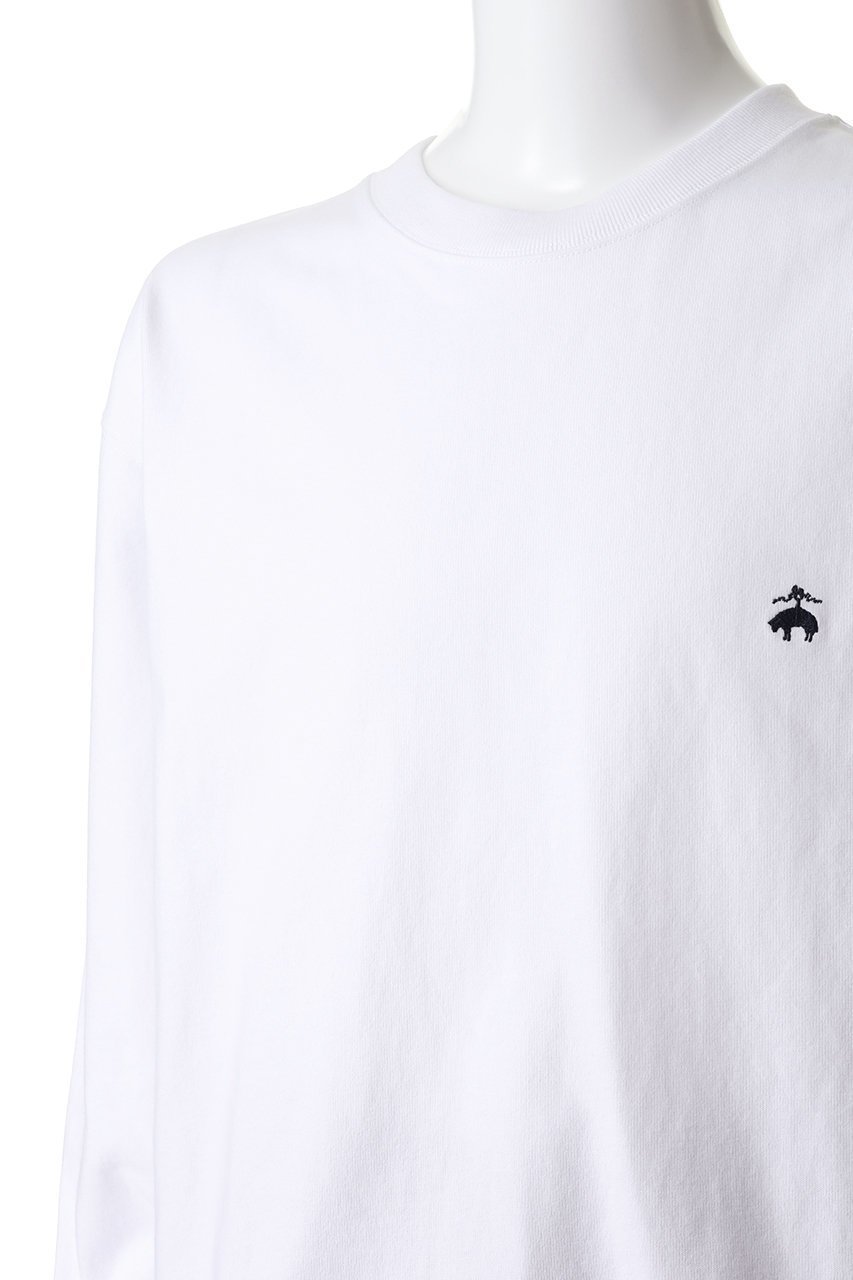 【ブルックス ブラザーズ/Brooks Brothers / MEN】の【MEN】USAコットンジャージー ヘビーウェイト GFロゴ ロングスリーブ Tシャツ 人気、トレンドファッション・服の通販 founy(ファニー) 　ファッション　Fashion　メンズファッション　Fashion for Men　トップス・カットソー　Cut & Sew Tops　メンズシャツ　Shirts　インナー　Innerwear　シンプル　Simple, Minimal　ジャケット　Jacket, Outerwear　スリーブ　Sleeve, Long Sleeve / Short Sleeve　ロング　Long, Long-Length　新作・新入荷　New Arrivals / New In　other-5|ID: prp329100004943007 ipo3291000000037100758