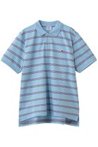 【ブルックス ブラザーズ/Brooks Brothers / MEN】の【MEN】コットン ストレッチピケ GFロゴワッペン ストライプ ポロシャツ Original Fit ブルー|ID: prp329100004943008 ipo3291000000037100761