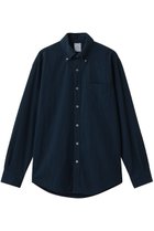 【ブルックス ブラザーズ/Brooks Brothers / MEN】の【MEN】ストレッチコットン シアサッカー ソリッド カジュアルシャツ Regular Fit ネイビー|ID: prp329100004943011 ipo3291000000037100781