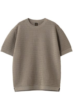 【バトナー/BATONER / MEN】の【MEN】SUMMER ニット クルーネック ショート スリーブ 人気、トレンドファッション・服の通販 founy(ファニー) ファッション Fashion メンズファッション Fashion for Men トップス・カットソー Cut & Sew Tops ニット・セーター / 定番トップス Knit Tops & Sweaters コーティング Coating, Coated Finish サマー Summer, Summer Style ショート Short, Short Length スリーブ Sleeve, Long Sleeve / Short Sleeve リゾート Resort, Vacation Style 夏 Summer 新作・新入荷 New Arrivals / New In |ID:prp329100004943012