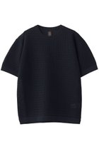 【バトナー/BATONER / MEN】の【MEN】SUMMER ニット クルーネック ショート スリーブ ネイビー|ID: prp329100004943012 ipo3291000000037100788