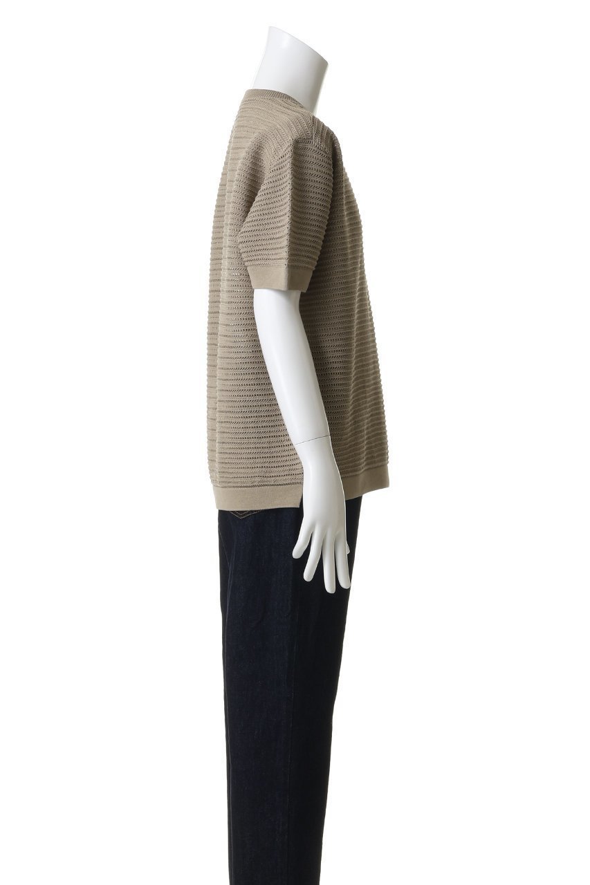 【バトナー/BATONER / MEN】の【MEN】SUMMER ニット クルーネック ショート スリーブ 人気、トレンドファッション・服の通販 founy(ファニー) 　ファッション　Fashion　メンズファッション　Fashion for Men　トップス・カットソー　Cut & Sew Tops　ニット・セーター / 定番トップス　Knit Tops & Sweaters　コーティング　Coating, Coated Finish　サマー　Summer, Summer Style　ショート　Short, Short Length　スリーブ　Sleeve, Long Sleeve / Short Sleeve　リゾート　Resort, Vacation Style　夏　Summer　新作・新入荷　New Arrivals / New In　other-3|ID: prp329100004943012 ipo3291000000037100790