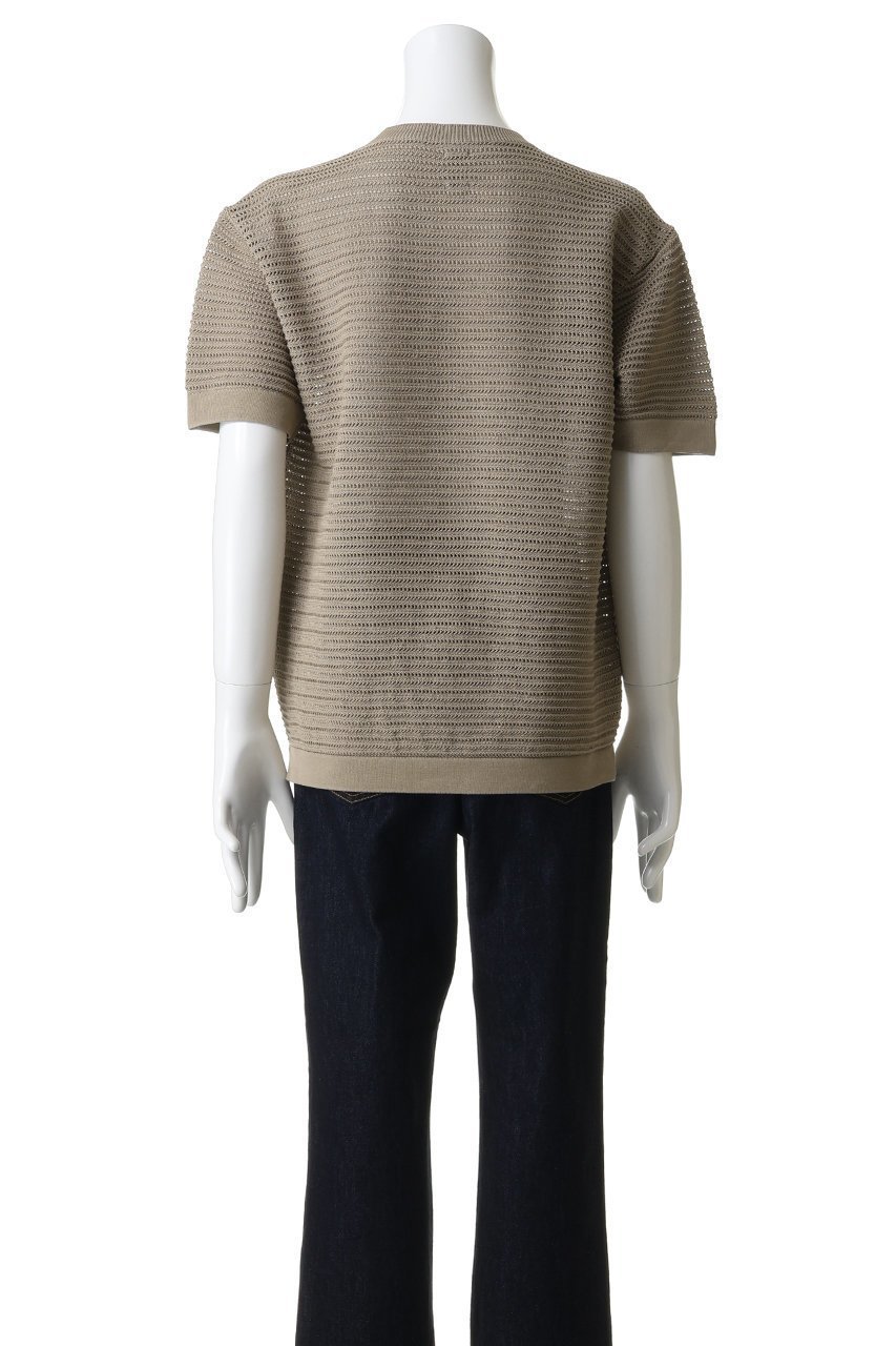 【バトナー/BATONER / MEN】の【MEN】SUMMER ニット クルーネック ショート スリーブ 人気、トレンドファッション・服の通販 founy(ファニー) 　ファッション　Fashion　メンズファッション　Fashion for Men　トップス・カットソー　Cut & Sew Tops　ニット・セーター / 定番トップス　Knit Tops & Sweaters　コーティング　Coating, Coated Finish　サマー　Summer, Summer Style　ショート　Short, Short Length　スリーブ　Sleeve, Long Sleeve / Short Sleeve　リゾート　Resort, Vacation Style　夏　Summer　新作・新入荷　New Arrivals / New In　other-4|ID: prp329100004943012 ipo3291000000037100791