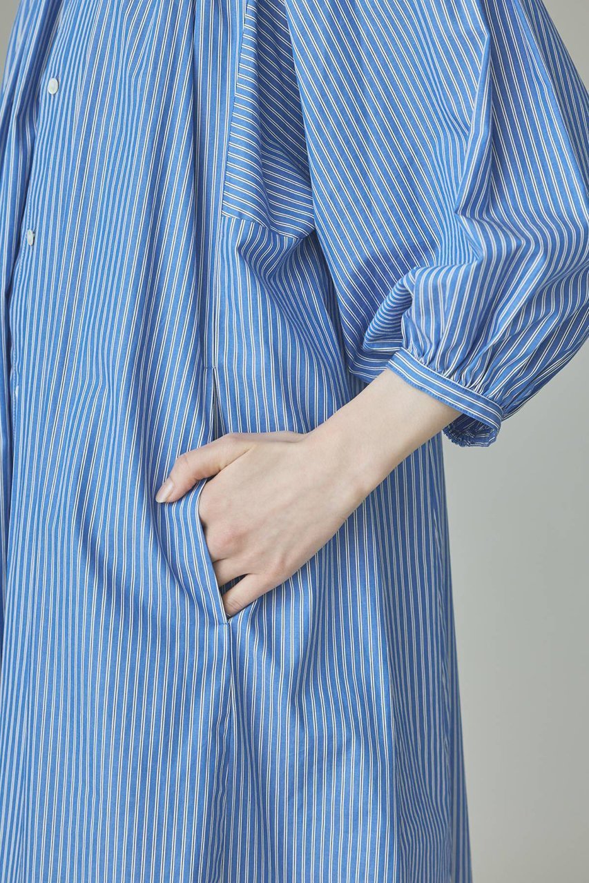 【カレンソロジー/Curensology】のストライプワンピース 人気、トレンドファッション・服の通販 founy(ファニー) 　ファッション　Fashion　レディースファッション　Fashion for Women　ワンピース　Dresses　チュニック　Tunic Tops & Dresses　おすすめ　Recommended / Our Picks　コンパクト　Compact, Small Size　サンダル　Sandals, Summer Shoes　ショルダー　Shoulder, Shoulder Strap　ストライプ　Stripe, Striped Pattern　スリーブ　Sleeve, Long Sleeve / Short Sleeve　チュニック　Tunic, Long Top　ロング　Long, Long-Length　エレガント 上品　Elegant　夏　Summer　新作・新入荷　New Arrivals / New In　other-7|ID: prp329100004948296 ipo3291000000037133033