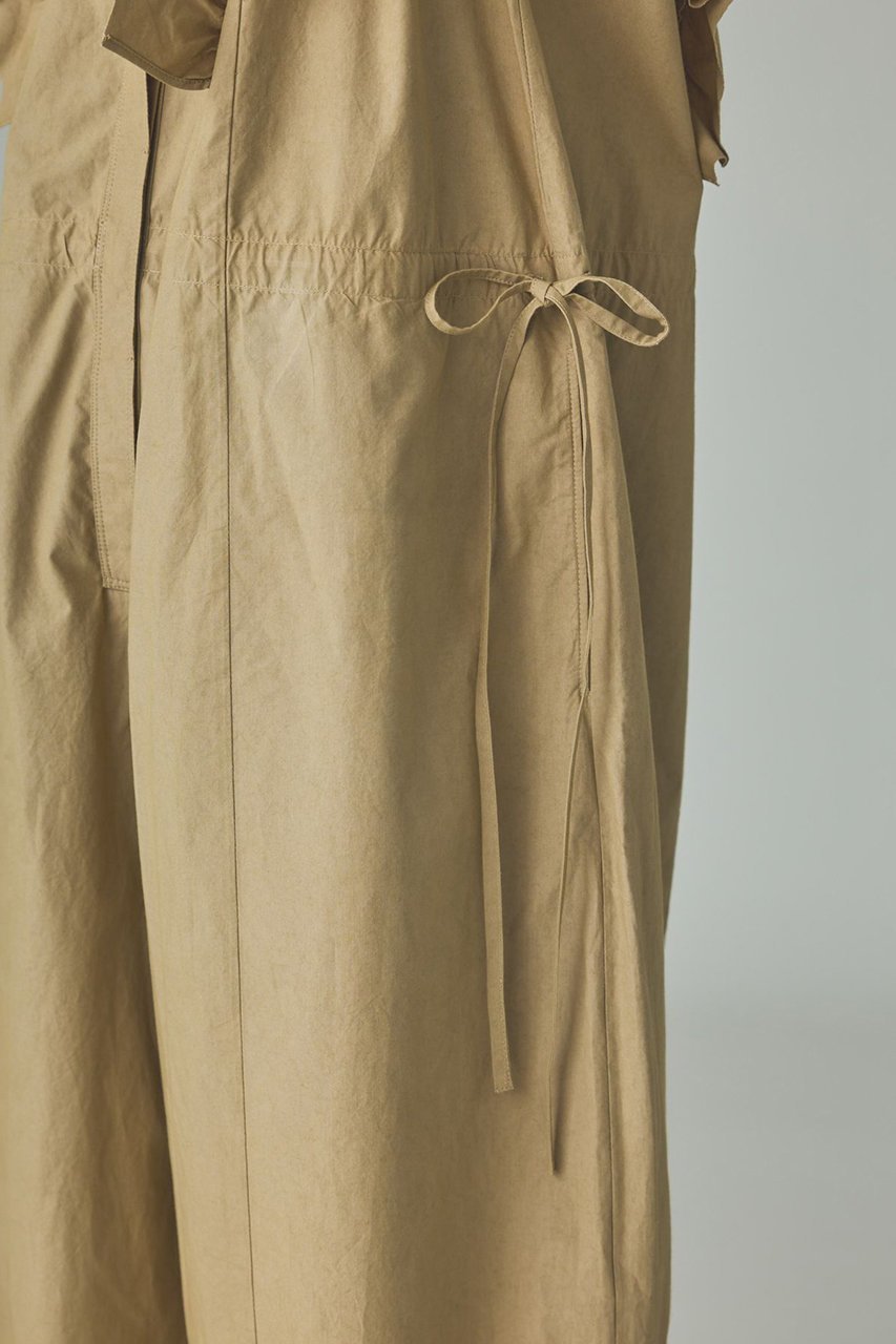 【カレンソロジー/Curensology】のコットンフリルオールインワン 人気、トレンドファッション・服の通販 founy(ファニー) 　ファッション　Fashion　レディースファッション　Fashion for Women　パンツ　Pants & Trousers　インド　Indian Textile　スリーブ　Sleeve, Long Sleeve / Short Sleeve　フリル　Frill, Ruffle　ブラウジング　Blouson Silhouette, Cinched Waist　リラックス　Relax, Relaxed Fit　おすすめ　Recommended / Our Picks　夏　Summer　新作・新入荷　New Arrivals / New In　other-8|ID: prp329100004948297 ipo3291000000037133045