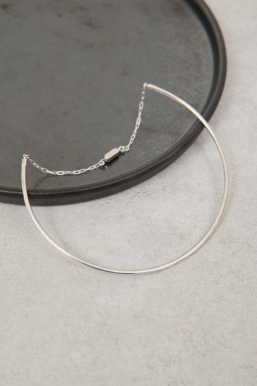 【ガリャルダガランテ/GALLARDAGALANTE】の【2.718】ラウンドチョーカー インテリア・キッズ・メンズ・レディースファッション・服の通販 founy(ファニー) 　ファッション　Fashion　レディースファッション　Fashion for Women　ジュエリー　Jewelry　ネックレス　Necklaces & Pendants　おすすめ　Recommended / Our Picks　コーティング　Coating, Coated Finish　シルバー　Silver, Metallic Silver　ネックレス　Necklace, Pendant Necklace　マグネット　Magnet, Magnetic Closure　ラウンド　Round, Round Neck　エレガント 上品　Elegant　新作・新入荷　New Arrivals / New In　シルバー|ID: prp329100004948299 ipo3291000000037133058