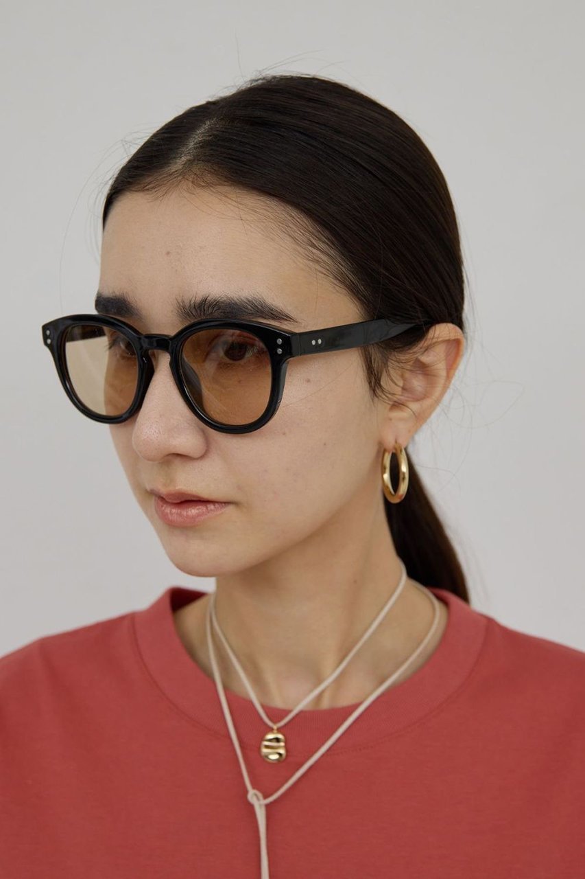 【ガリャルダガランテ/GALLARDAGALANTE】のボストンフレームアイウェア インテリア・キッズ・メンズ・レディースファッション・服の通販 founy(ファニー) 　ファッション　Fashion　レディースファッション　Fashion for Women　サングラス&メガネ　Sunglasses & Eyewear　サングラス　Sunglasses, Shades　シンプル　Simple, Minimal　フレーム　Frame, Outline　メガネ　Glasses, Eyewear　ワンポイント　One Point, Statement Accent　新作・新入荷　New Arrivals / New In　ブラック|ID: prp329100004948301 ipo3291000000037133067