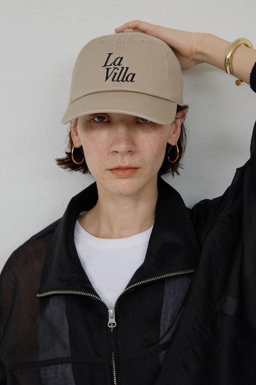 【ガリャルダガランテ/GALLARDAGALANTE】のLaVilla ロゴキャップ インテリア・キッズ・メンズ・レディースファッション・服の通販 founy(ファニー) 　ファッション　Fashion　レディースファッション　Fashion for Women　キャップ&ハット　Hats & Caps　キャップ　Cap, Baseball Cap　エレガント 上品　Elegant　帽子　Hat, Headwear　新作・新入荷　New Arrivals / New In　ベージュ|ID: prp329100004948302 ipo3291000000037133074