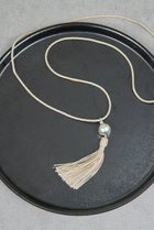 【ガリャルダガランテ/GALLARDAGALANTE】のフリンジコードネックレス アイボリー|ID: prp329100004948303 ipo3291000000037133083
