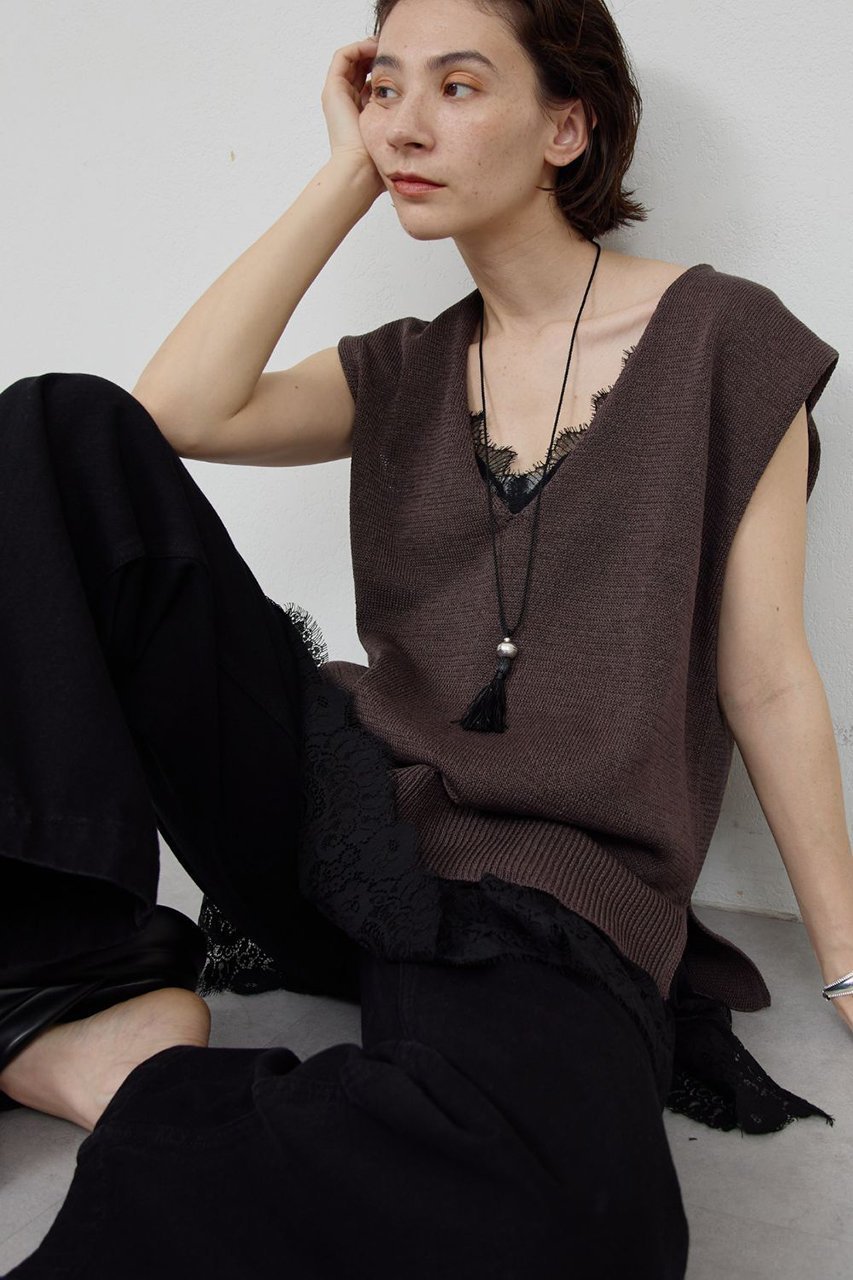 【ガリャルダガランテ/GALLARDAGALANTE】のフリンジコードネックレス 人気、トレンドファッション・服の通販 founy(ファニー) 　ファッション　Fashion　レディースファッション　Fashion for Women　ジュエリー　Jewelry　ネックレス　Necklaces & Pendants　アクセサリー　Fashion Accessories　シンプル　Simple, Minimal　ネックレス　Necklace, Pendant Necklace　ベスト　Vest, Waistcoat　新作・新入荷　New Arrivals / New In　other-2|ID: prp329100004948303 ipo3291000000037133085