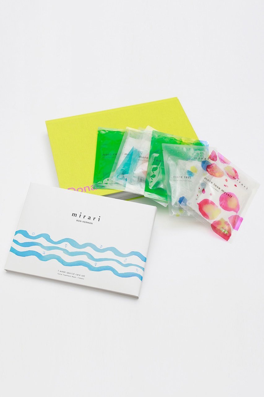 【ロンハーマン/Ron Herman / GOODS】の【Ron Herman別注】【mirari】1week シートマスクセット 人気、トレンドファッション・服の通販 founy(ファニー) 　ダメージ　Distressed, Destroyed　バランス　Balance, Style Balance　フェイス　Face, Facial Design　別注　Limited Edition, Custom Order　ホーム・キャンプ・アウトドア・お取り寄せ　Home Living / Home & Lifestyle / Camping Gear / Outdoor Camping　ビューティー・ヘルス　Beauty & Health Essentials　 other-1|ID: prp329100004948313 ipo3291000000037133173