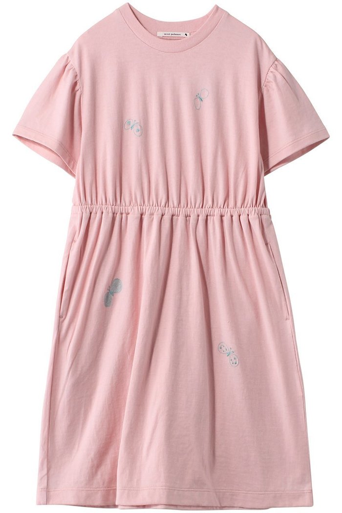 【ミナ ペルホネン/mina perhonen / KIDS】の【KIDS】choucho ワンピース ネイビー 130/8Y インテリア・キッズ・メンズ・レディースファッション・服の通販 founy(ファニー) https://founy.com/ ファッション Fashion キッズファッション Fashion for Kids ワンピース Dresses 再入荷 Restock / Back in Stock 旅行 Travel |ID: prp329100004948575 ipo3291000000037134247