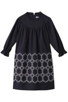 【ミナ ペルホネン/mina perhonen / KIDS】の【KIDS】hanahaワンピース 人気、トレンドファッション・服の通販 founy(ファニー) ファッション Fashion キッズファッション Fashion for Kids ワンピース Dresses ギャザー Gathered, Ruffled レース Lace, Lace Fabric thumbnail ネイビー|ID: prp329100004948636 ipo3291000000037134485