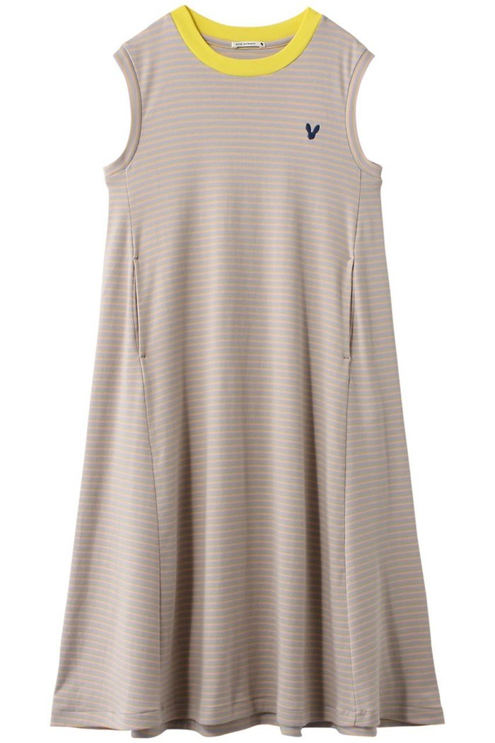 【ミナ ペルホネン/mina perhonen / KIDS】の【KIDS】horisontti ワンピース ネイビー 150/12Y インテリア・キッズ・メンズ・レディースファッション・服の通販 founy(ファニー) https://founy.com/ ファッション Fashion キッズファッション Fashion for Kids ワンピース Dresses なめらか Smooth, Silky Texture ノースリーブ Sleeveless, No-Sleeve フレア Flare, Flared ボーダー Border, Stripe ポケット Pocket, Pocket Detail 夏 Summer |ID: prp329100004948638 ipo3291000000037134492