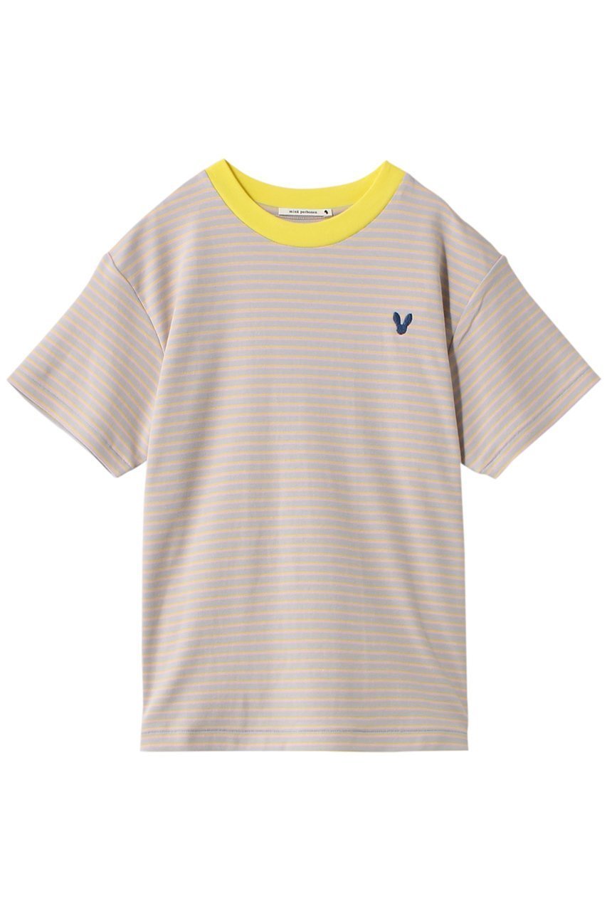 【ミナ ペルホネン/mina perhonen / KIDS】の【KIDS】horisontti トップス ネイビー 150/12Y インテリア・キッズ・メンズ・レディースファッション・服の通販 founy(ファニー) 　ファッション　Fashion　キッズファッション　Fashion for Kids　トップス・カットソー　Cut & Sew Tops　なめらか　Smooth, Silky Texture　カットソー　Cut and Sewn Top　プレーン　Plain, Simple　グレー|ID: prp329100004948639 ipo3291000000037134498