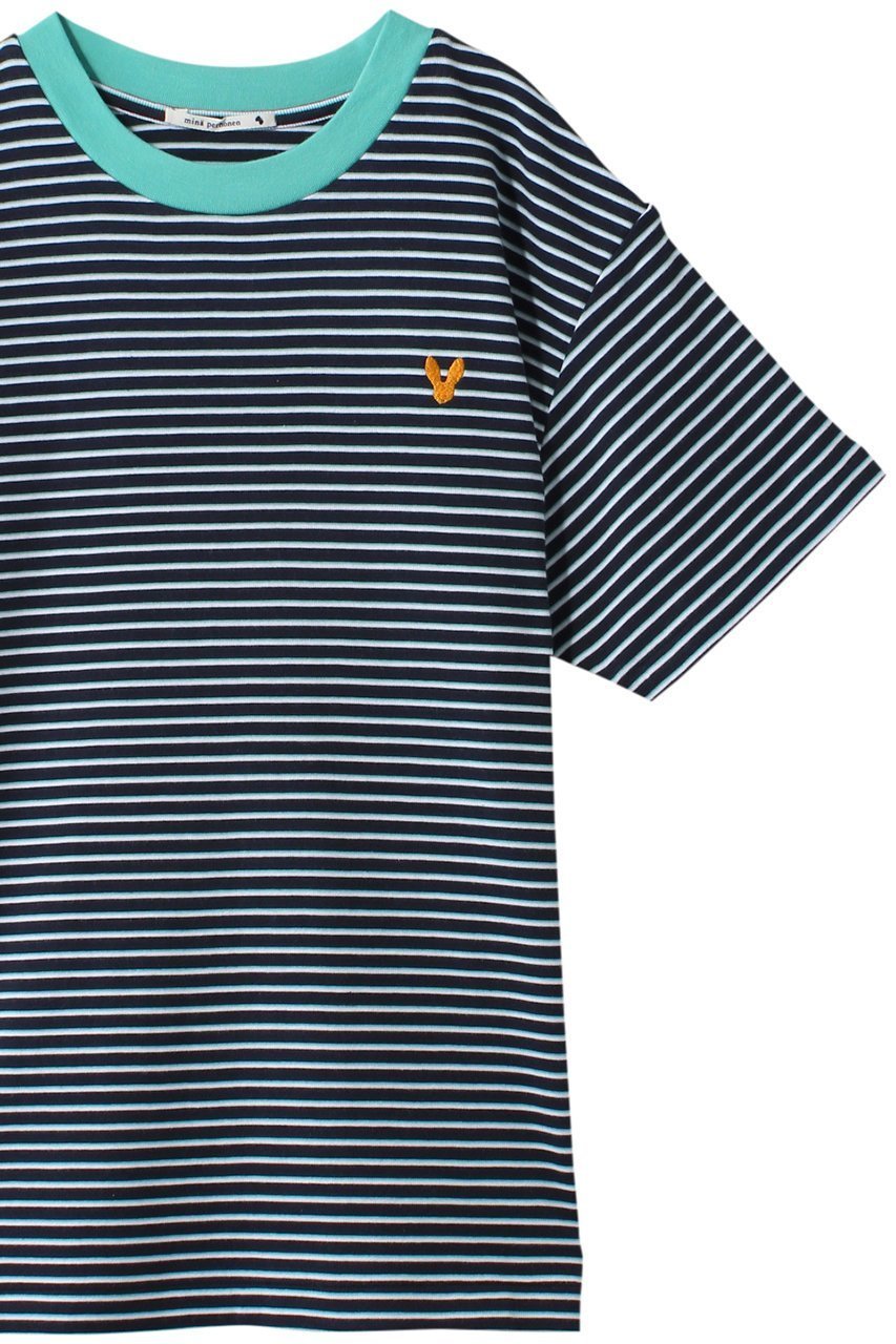 【ミナ ペルホネン/mina perhonen / KIDS】の【KIDS】horisontti トップス ネイビー 150/12Y 人気、トレンドファッション・服の通販 founy(ファニー) 　ファッション　Fashion　キッズファッション　Fashion for Kids　トップス・カットソー　Cut & Sew Tops　なめらか　Smooth, Silky Texture　カットソー　Cut and Sewn Top　プレーン　Plain, Simple　other-3|ID: prp329100004948639 ipo3291000000037134501