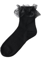 【ポプキンズ/POMPKINS / KIDS】の【KIDS】オーガンジーレースソックス 人気、トレンドファッション・服の通販 founy(ファニー) ファッション Fashion キッズファッション Fashion for Kids オケージョン Occasion Wear オーガンジー Organza Fabric ソックス Socks, Hosiery モノトーン Monotone, Black and White レース Lace, Lace Fabric 再入荷 Restock / Back in Stock 定番 Standard, Basic Item thumbnail ブラック|ID: prp329100004948643 ipo3291000000037134519