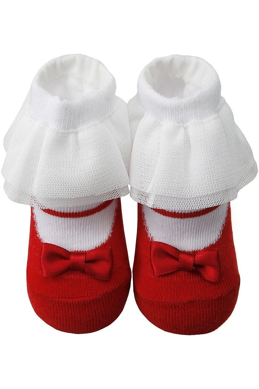 【ポプキンズ/POMPKINS / KIDS】の【BABY】【POP UP SOX】チュールフリルソックス インテリア・キッズ・メンズ・レディースファッション・服の通販 founy(ファニー) 　ファッション　Fashion　キッズファッション　Fashion for Kids　おすすめ　Recommended / Our Picks　ソックス　Socks, Hosiery　チュール　Tulip, Tulip Motif　フォーマル　Formal, Dressy　フリル　Frill, Ruffle　ベビー　Baby, Babywear　エレガント 上品　Elegant　再入荷　Restock / Back in Stock　定番　Standard, Basic Item　日本製　Made In Japan　結婚式　Wedding　レッド|ID: prp329100004948652 ipo3291000000037134591