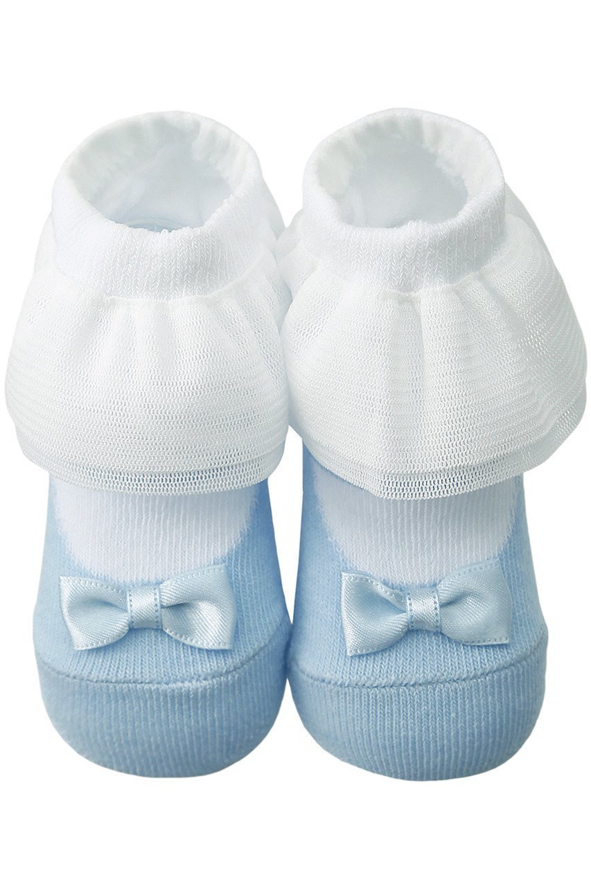 【ポプキンズ/POMPKINS / KIDS】の【BABY】【POP UP SOX】チュールフリルソックス インテリア・キッズ・メンズ・レディースファッション・服の通販 founy(ファニー) 　ファッション　Fashion　キッズファッション　Fashion for Kids　おすすめ　Recommended / Our Picks　ソックス　Socks, Hosiery　チュール　Tulip, Tulip Motif　フォーマル　Formal, Dressy　フリル　Frill, Ruffle　ベビー　Baby, Babywear　エレガント 上品　Elegant　再入荷　Restock / Back in Stock　定番　Standard, Basic Item　日本製　Made In Japan　結婚式　Wedding　サックス|ID: prp329100004948652 ipo3291000000037134592