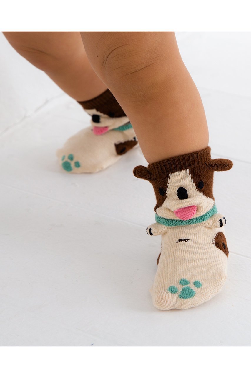 【ポプキンズ/POMPKINS / KIDS】の【BABY】【POP UP SOX】いぬ 人気、トレンドファッション・服の通販 founy(ファニー) 　ファッション　Fashion　キッズファッション　Fashion for Kids　おすすめ　Recommended / Our Picks　ギフト プレゼント　Gift / Present　ソックス　Socks, Hosiery　ベビー　Baby, Babywear　再入荷　Restock / Back in Stock　定番　Standard, Basic Item　other-3|ID: prp329100004948655 ipo3291000000037134613