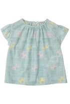 【ミナ ペルホネン/mina perhonen / KIDS】の【KIDS】flaperhonen トップス ライトブルー 140 ライトブルー|ID: prp329100004948672 ipo3291000000037134729