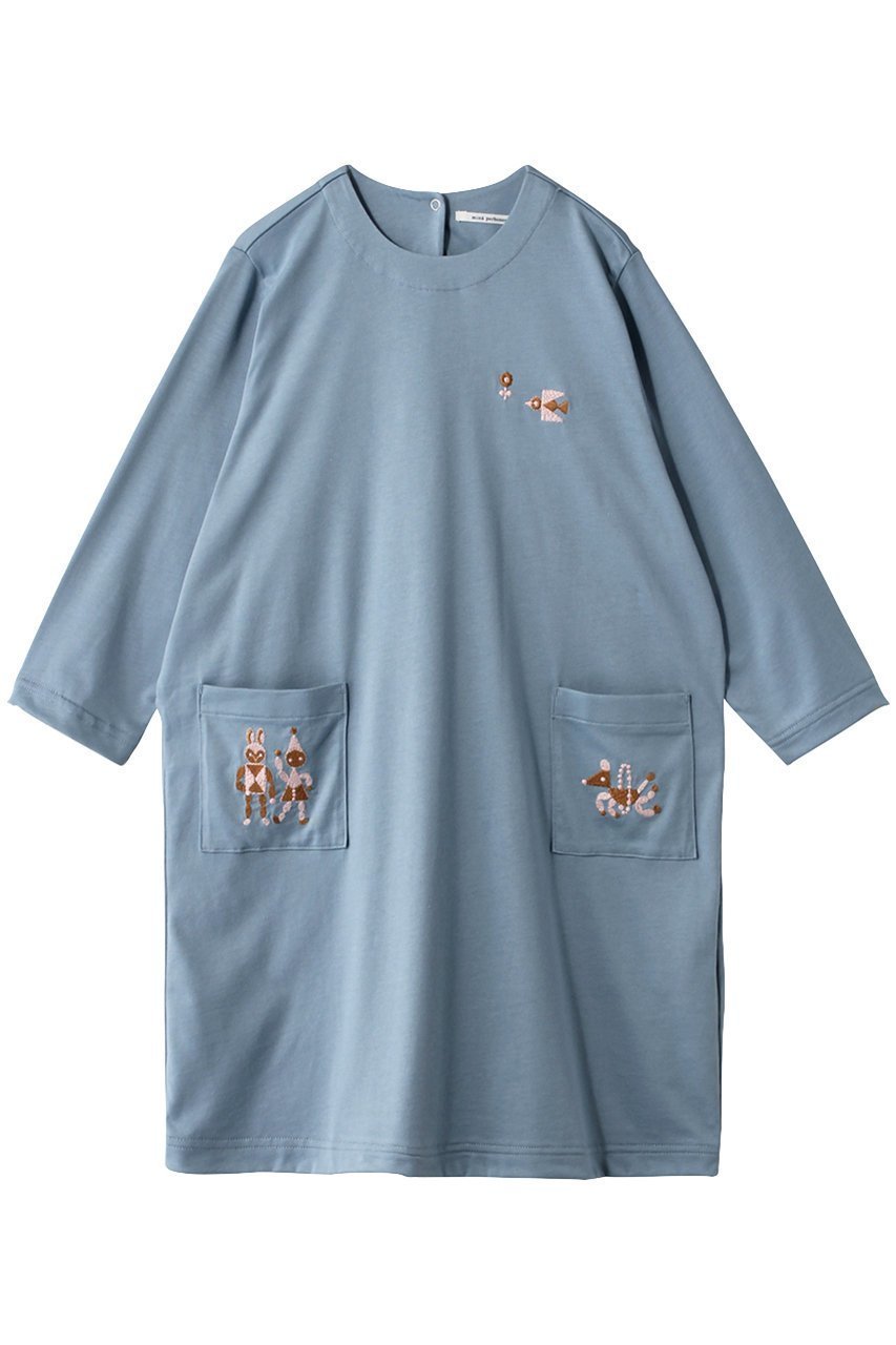 【ミナ ペルホネン/mina perhonen / KIDS】の【KIDS】funワンピース ライトブルー 140 人気、トレンドファッション・服の通販 founy(ファニー) 　ファッション　Fashion　キッズファッション　Fashion for Kids　ワンピース　Dresses　なめらか　Smooth, Silky Texture　 other-1|ID: prp329100004948673 ipo3291000000037134732