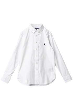 【ラルフローレン/RALPH LAUREN / KIDS】の【KIDS】【POLO RALPH LAUREN】スリム フィット コットン オックスフォード シャツ ホワイト 16 人気、トレンドファッション・服の通販 founy(ファニー) ファッション Fashion キッズファッション Fashion for Kids トップス・カットソー Cut & Sew Tops クラシック Classic, Timeless Style スリム Slim, Slim Fit ダウン Down, Puffer フィット Fit, Slim Fit フォーマル Formal, Dressy エレガント 上品 Elegant |ID:prp329100004948687
