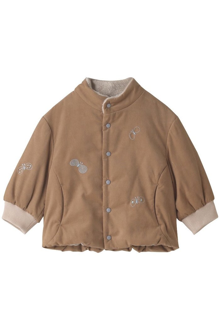 【ミナ ペルホネン/mina perhonen / KIDS】の【KIDS】chouchoブルゾン ネイビー 100 インテリア・キッズ・メンズ・レディースファッション・服の通販 founy(ファニー) https://founy.com/ ファッション Fashion キッズファッション Fashion for Kids アウター Coat Outerwear /Kids ブルゾン Blouson, Bomber Jacket |ID: prp329100004948736 ipo3291000000037135075