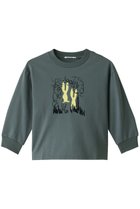 【ミナ ペルホネン/mina perhonen / KIDS】の【KIDS】cache-cache トップス グリーン 130/8Y 人気、トレンドファッション・服の通販 founy(ファニー) ファッション Fashion キッズファッション Fashion for Kids トップス・カットソー Cut & Sew Tops イラスト Illustration カットソー Cut and Sewn Top ハンド Hand, Handmade 長袖 Long Sleeve, Full Sleeve thumbnail グリーン|ID: prp329100004948747 ipo3291000000037135127