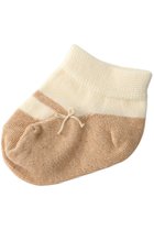【プリスティン/PRISTINE / KIDS】の【KIDS】くつソックス 人気、トレンドファッション・服の通販 founy(ファニー) ファッション Fashion キッズファッション Fashion for Kids シューズ Shoes, Footwear ストラップシューズ Strap Shoes, Mary Janes ソックス Socks, Hosiery リボン Ribbon, Bow thumbnail ナチュラルブラウン|ID: prp329100004948765 ipo3291000000037135244